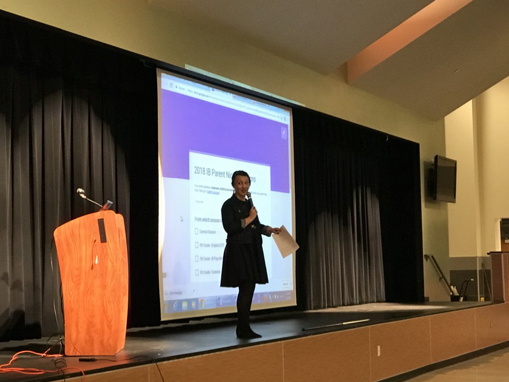 WWarriorNation's tweet photo. Thank you to @WHSIB for a great parent night. We are grateful to all of the students, parents and teachers for spending the evening with us. https://t.co/3WBjOoVUzh