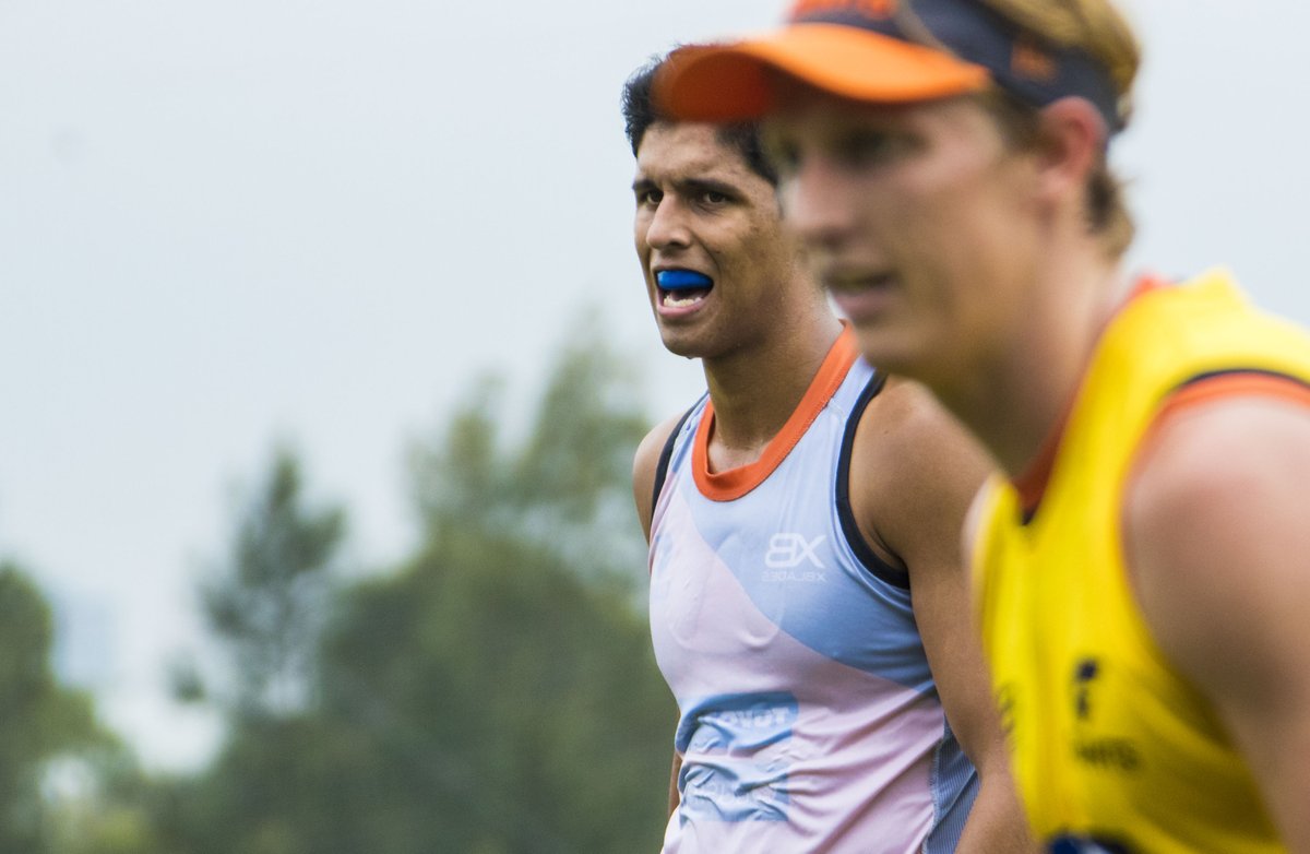 Campbelltown's Nick Shipley is working hard in his first pre-season.

#NeverSurrender