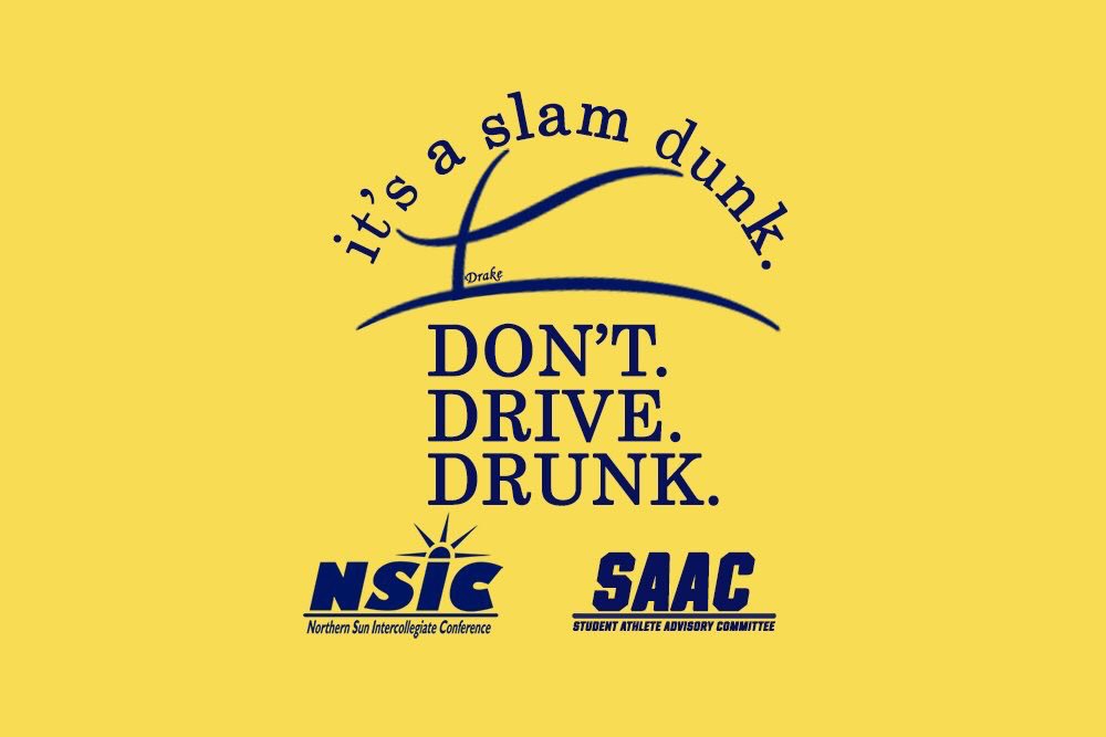 SMSUSAAC's tweet photo. Join us Saturday during the @SMSUWomensHoops &amp; @SMSUMustangsMBB games for a great event. Sign your name and commit to preventing drinking and driving. #Drake https://t.co/QZyY1moMXX