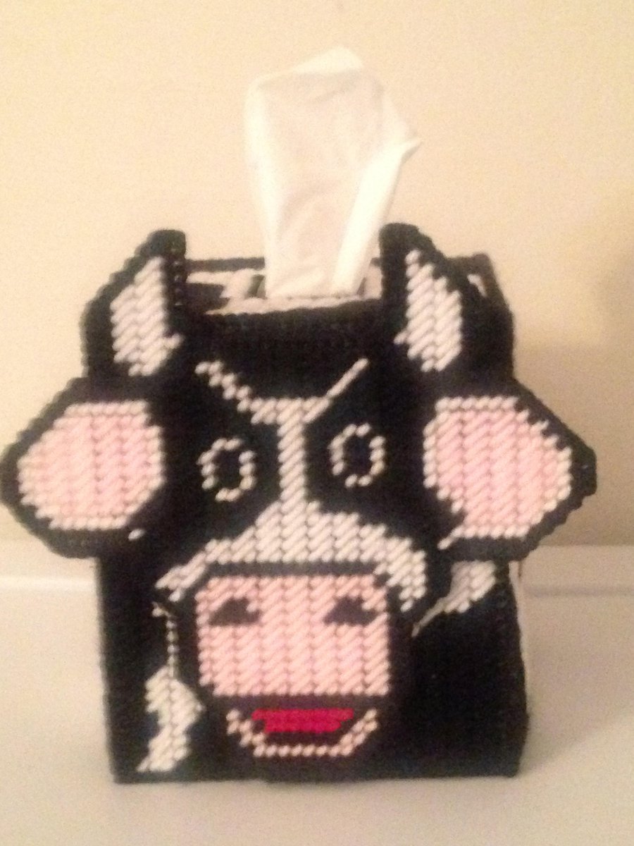 shanayscreation's tweet photo. Excited to share the latest addition to my #etsy shop: Cow Tissue Box Cover, Cow Decor, Farmer Gift, Plastic Canvas Cow, Moo Cow, Farm Animal, Valentines Gift, Kitchen Decor, Birthday Gift https://t.co/wkmYR5ebJW #housewares #birthday #christmas #cow #tissueboxcover #co https://t.co/D93JfeBQFN