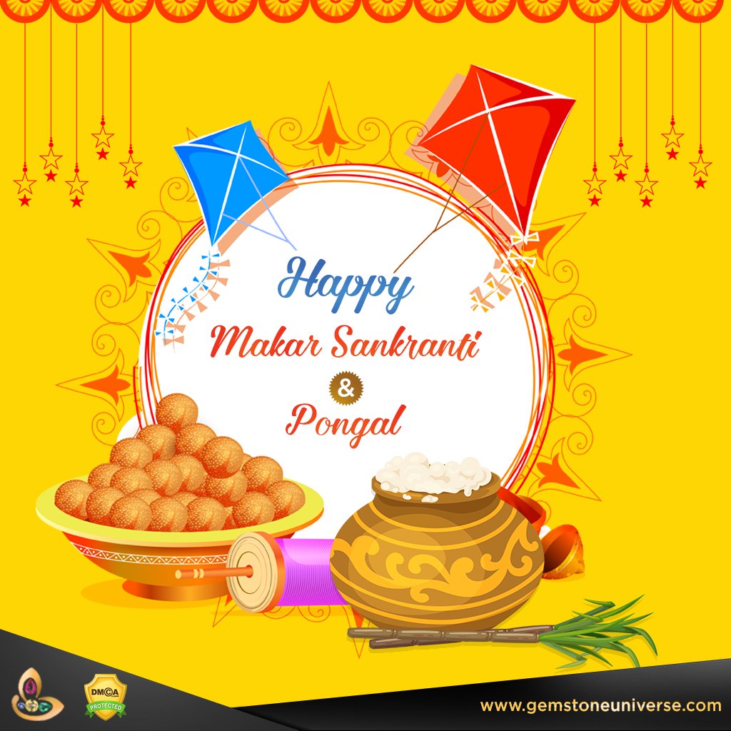 Wishing that you always soar high just like the kites in the sky! 
Best wishes for #MakarSankranti and #Pongal Love gemstoneuniverse