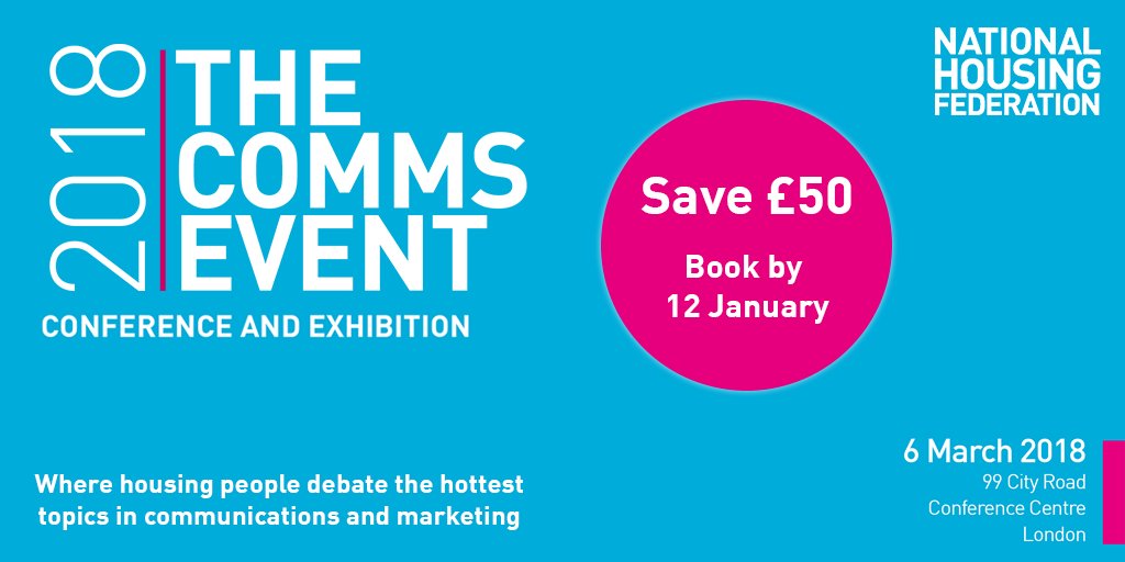 natfedevents's tweet photo. It's the final day to get your hands on early bird tickets for #NHFComms18 https://t.co/LXlD7hVQyd Don't miss out! Use the code CM0318TW to secure your place https://t.co/YFxTDCwX5A