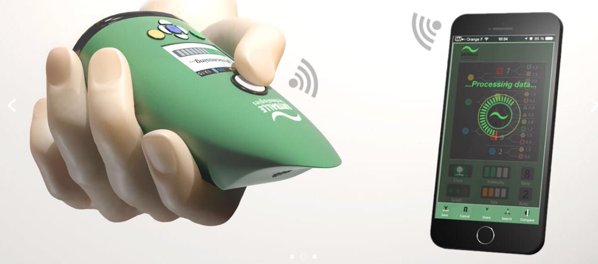 _jcbales's tweet image. #CES2018
Le nez connecté #NeOse Pro de la #startup @aryballe remporte un #InnovationAward
Découvrez cette innovation :
&amp;gt;&amp;gt;&amp;gt; smartlink.fr/neose-le-nez-c…

#TransitionConnectee #Tech #Objetsconnectés #Grenoble #innovationNeose #Innovation #CES18 #CES #IOT