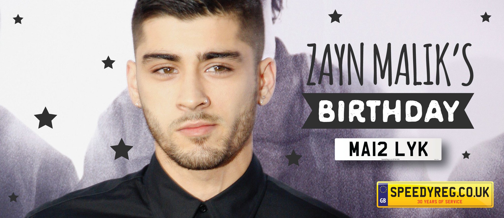 Happy Birthday to Zayn Malik 25 today! 