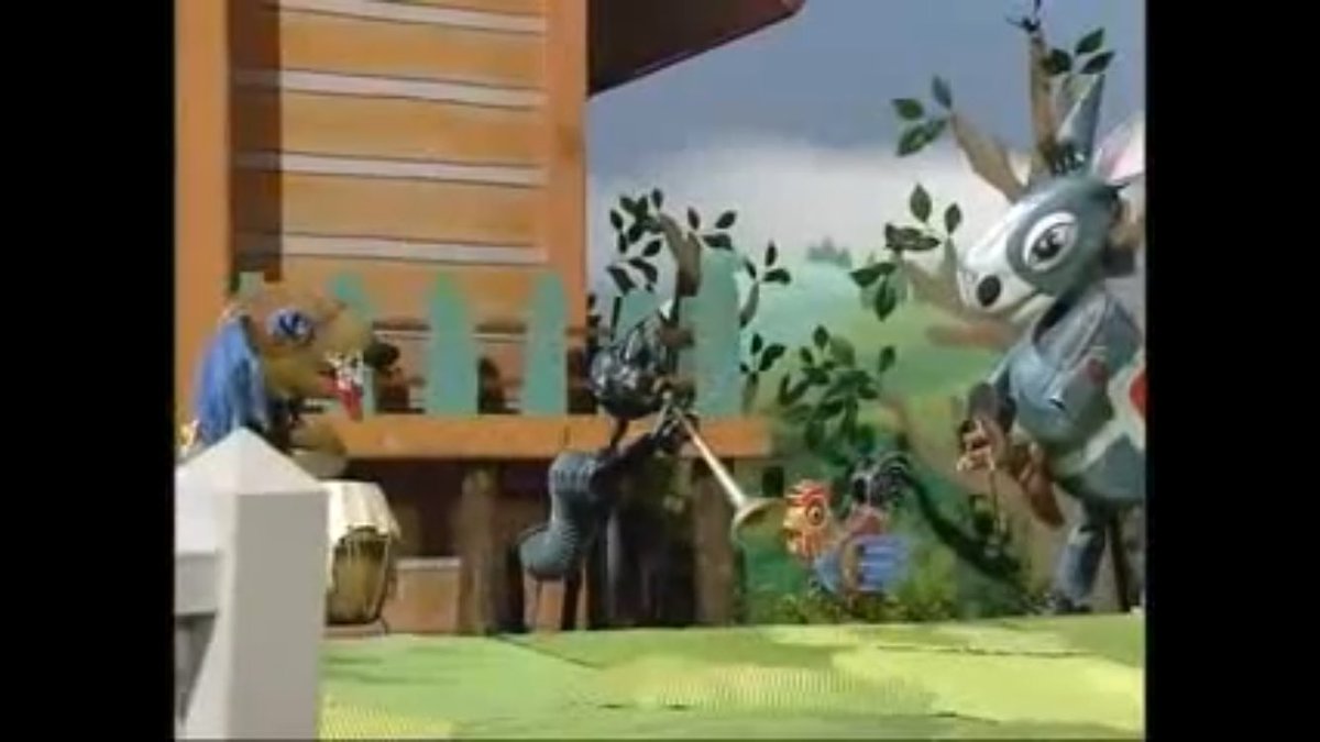 ハーン社　棒人形　人形劇　ブレーメン 棒人形：生活・くらし：百町森