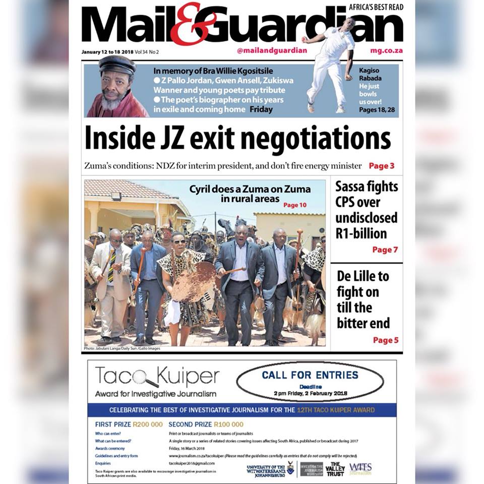 MmusiMaimane's tweet image. There should be no leniency or special deal for Jacob Zuma. He must leave the Presidency and face criminal charges.