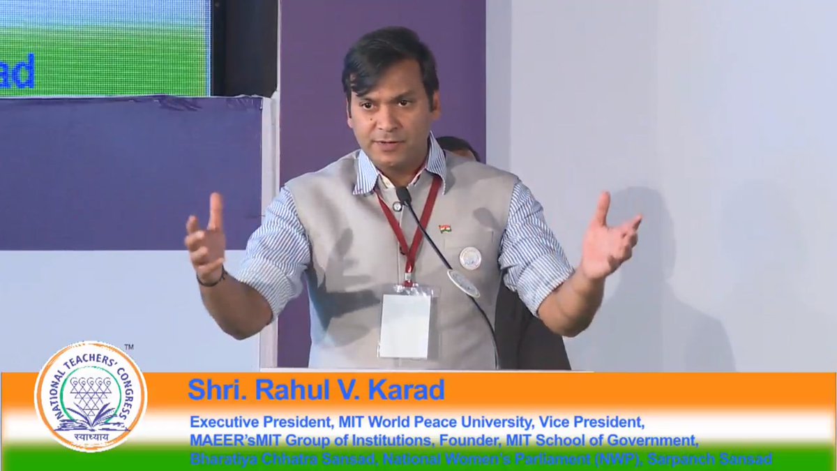 Mansi0616's tweet photo. #2ndNTC #MITWPU https://t.co/IwFMTu1Ac3