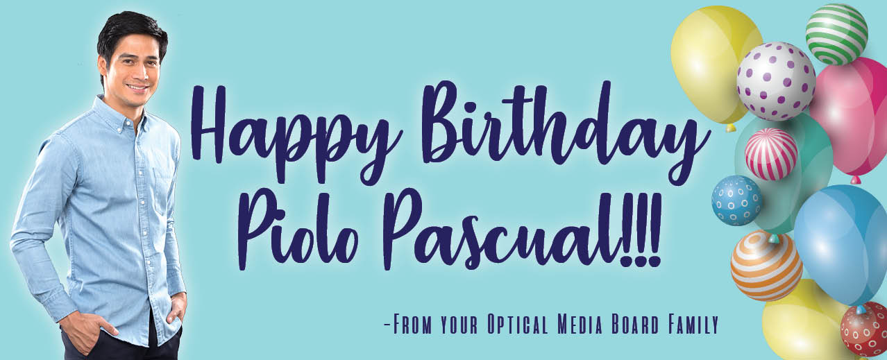 Happy Birthday to our OMB Ambassador, Mr.Piolo Pascual!!! 