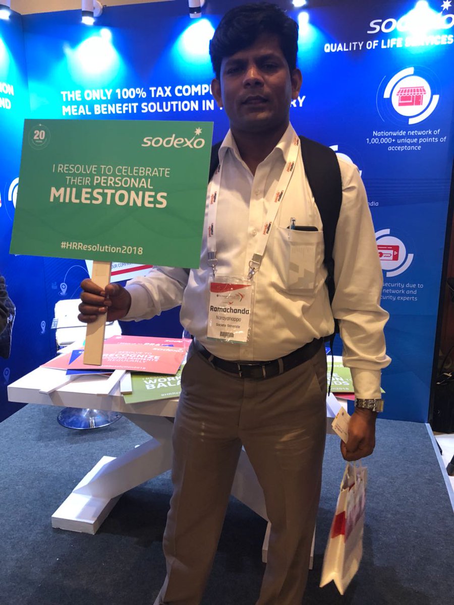 Pluxee_india's tweet photo. Ramachanda Narayanappa just sponsored a child's meal at @AkshayaPatra by engaging at KIOSK G5 #SodexoMealCard #HRResolution2018 @PeopleMatters2 #TRWC2018 https://t.co/jUjNviYjIs