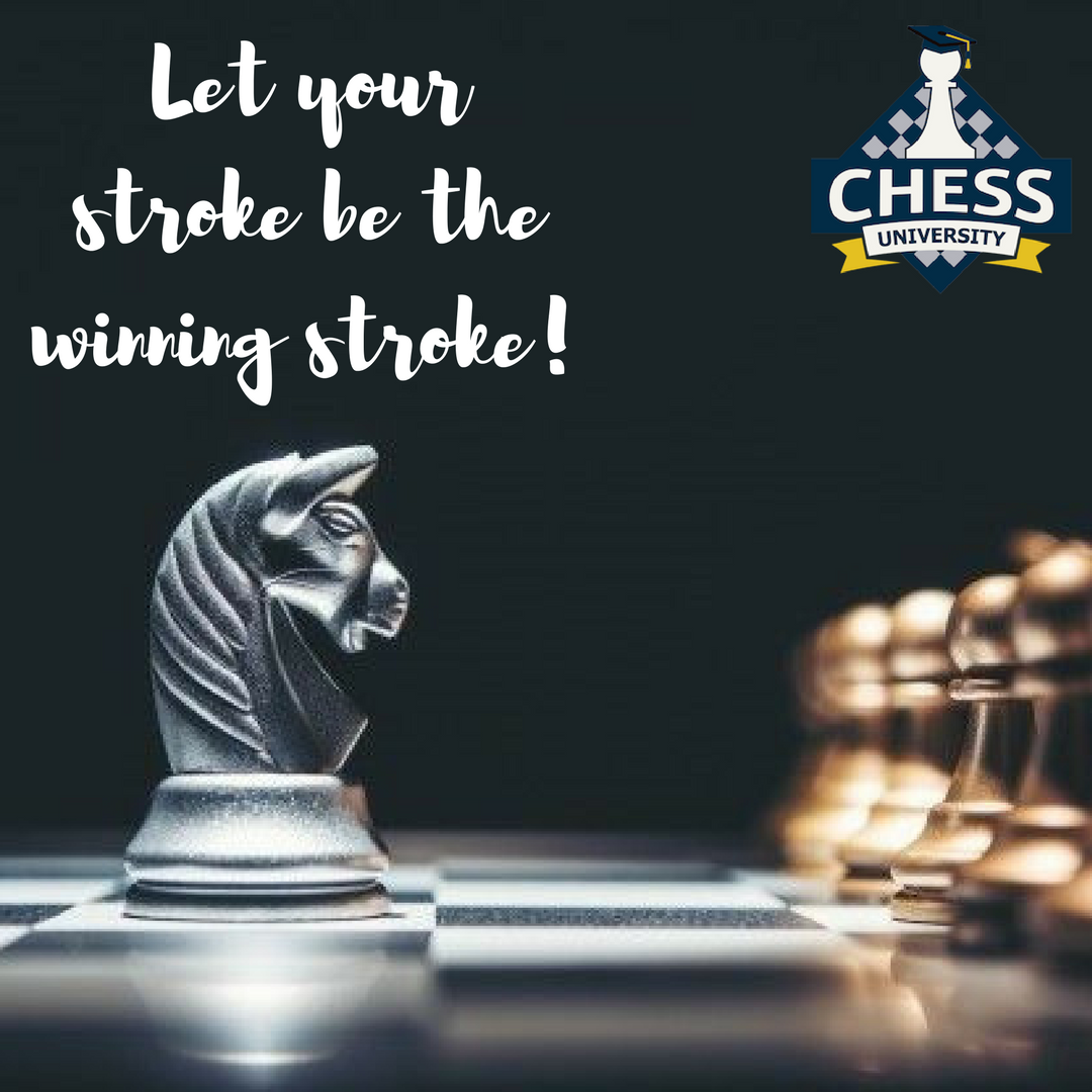 When you see a good move, and you have a doubt? Look for a better one, how? Learn that with us at the #ChessUniversity. Visit us at chessuniversity.com

#ChessUniversityOnline #LearnChess #KairavJoshi #chessdoubts #clearchessdoubts #onlinechessuniversity