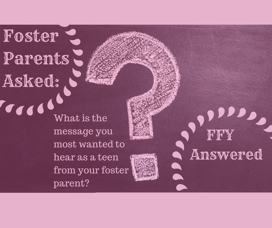 FFYVoices's tweet photo. "What is the message you most wanted to hear?
***FFY Replied:
"To be honest, the message I most wanted to and needed to hear is that I was valuable.. 
https://t.co/nK1GPp4C1h @NFPAOnline @FstrKidsNetwork @FosterCoalition @FosterCollege @FosterAdoption @FosterKidsIL @FosterCare https://t.co/eL9wDGUBgy