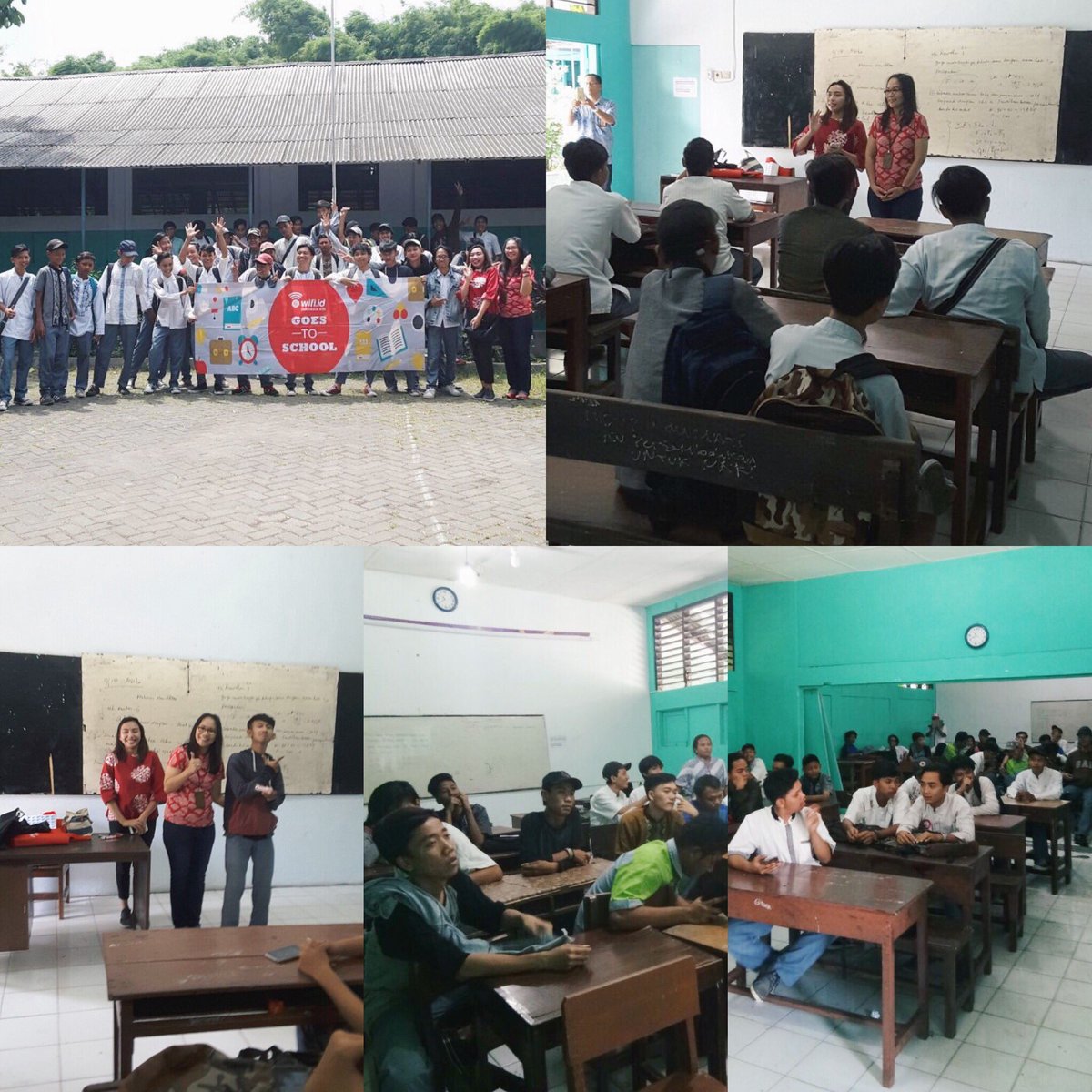 wifiid_jaktim's tweet photo. Pas ditanya “Apa sih kelebihan wifi.id?” temen kita dari SMK Fensensius, Niko, jawab “Bisa Youtube-an sepuasnya tanpa kuota!” 💯 buat Niko 👏🏻
.
Terima kasih temen-temen dari SMK Fensensius! Pakai terus wifi.id yaa biar bisa internetan UNLIMITED! #wifiid_jaktim https://t.co/nk3B2wBt8d