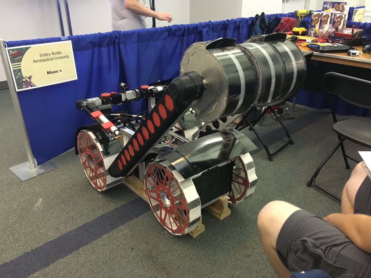 teammoonpi's tweet photo. Throwback to the 2016 competition! We we can be seen on the first day outside of KSC, in the robot pits, and cleaning up. #tbt #nasarmc #nasa #robotics #robots #mars #moon #moonpi #teammoonpi #rogueleader #erau #eraudb #goeagles #engineering #thursdays #amazing #awesome #robot https://t.co/kz8PFJYkfn