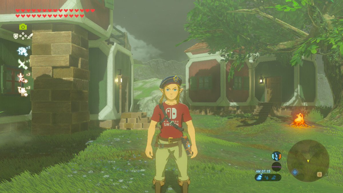けいた ゼルダの伝説 Breathofthewild Nintendoswitch 上から 近衛兵の帽子 アレのシャツ ハイラルのズボン リンク けいた ゼルダの伝説 Breathofthewild Nintendoswitch 上から 近衛兵の帽子 アレのシャツ ハイラルのズボン リンク