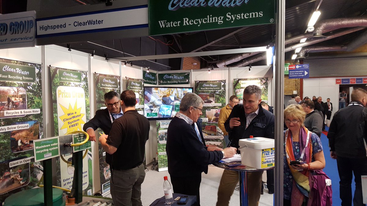 HighspeedGroup's tweet photo. 10 MORE SLEEPS UNTIL @BIGGA_BTME NOW! come and visit me on stand C12 for your chance to win a ClearWater system and just to catch up. See you then! @AcumenWaste @kellie_LAPU #ClearWaterWashPad #ThereIsAClearWaterNearYou https://t.co/jxAVRzvZBF