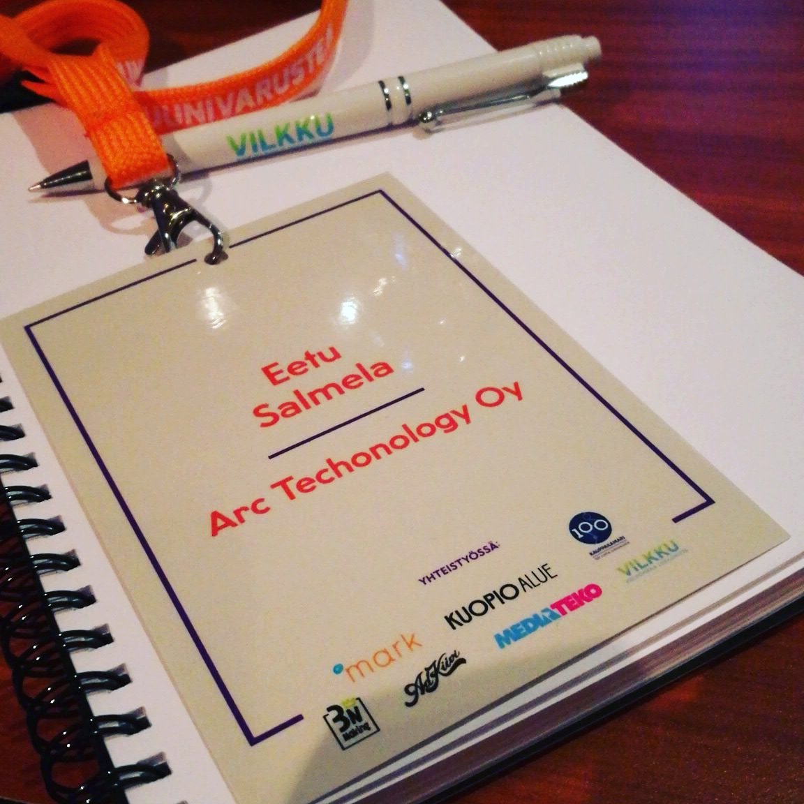 EetuSa's tweet photo. Tämä päivä vierähtää Kuopion alueen brändiseminaarissa. #marksavo #Kuopionalue #Brändiseminaari2018 #Kuopio @Arc_Technology #HRjärjestelmä #hrjärjestelmät #ArcTechno https://t.co/3lbKJZwAKB