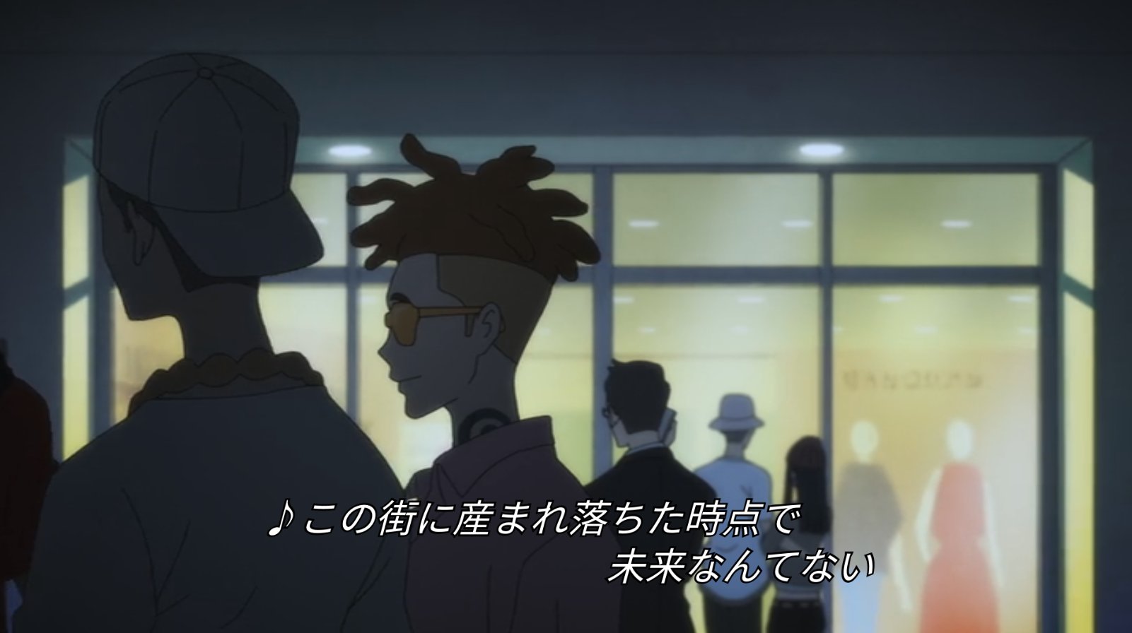 تويتر Ryo على تويتر Devilman Crybaby 湯浅監督はラッパーたちにかつての番長グループの役割と 現代の吟遊詩人的なはたらきを期待していたらしいのだけど 舞台を川崎におきそこで何がおきてるかをラップさせることで 現実と地続きの不穏さを物語に組みこん