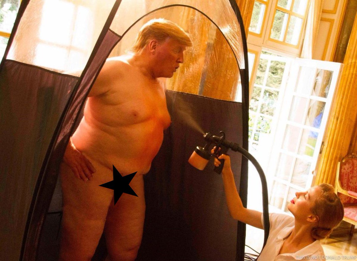 Or you can travel to #ShitholeCountries and get a real tan, <a href="/realDonaldTrump/">Donald J. Trump</a>.