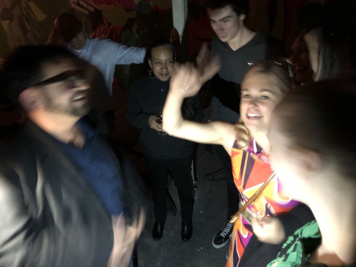 RogerWCheng's tweet photo. It’s not a @CNET party without a little @jetscott magic. @reillystyley @joan_e #ces2018 #CNETdoesVegas https://t.co/CX0vBYCBKI