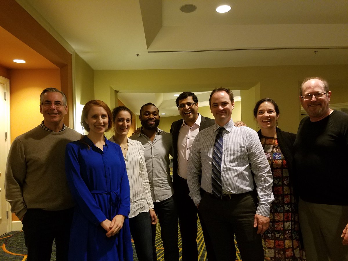 #TwittIR @SIRspecialists at @RSNA clinical trials workshop. Led by Michael Soulen @Penn_IR ,James Spies and @TheresaCaridi @Georgetown_IR , @GokeIRDoc @WashUIR , @DrDThor @ColoradoIR ,@deipolyi Sloan kettering, Susan Shamimi-Noori @Penn_IR , and @keithppereira @SLU_Official 1