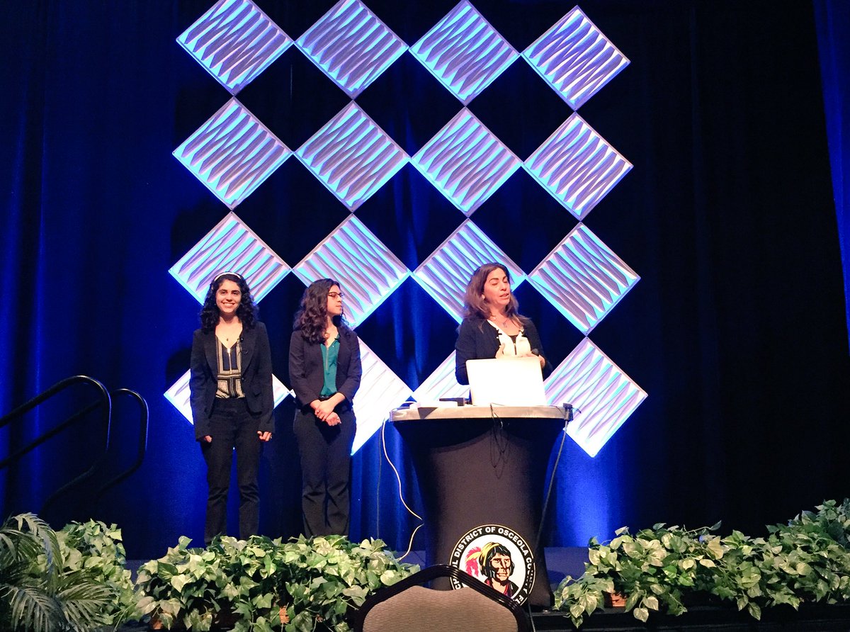 Our first keynote speakers, Juli Dixon and her daughters Alex and Jessica, share music that means something to them to begin their personal story called “A Stroke of Luck”. #ECET2SDOC #SDOCGoodtoGreat #ECET2