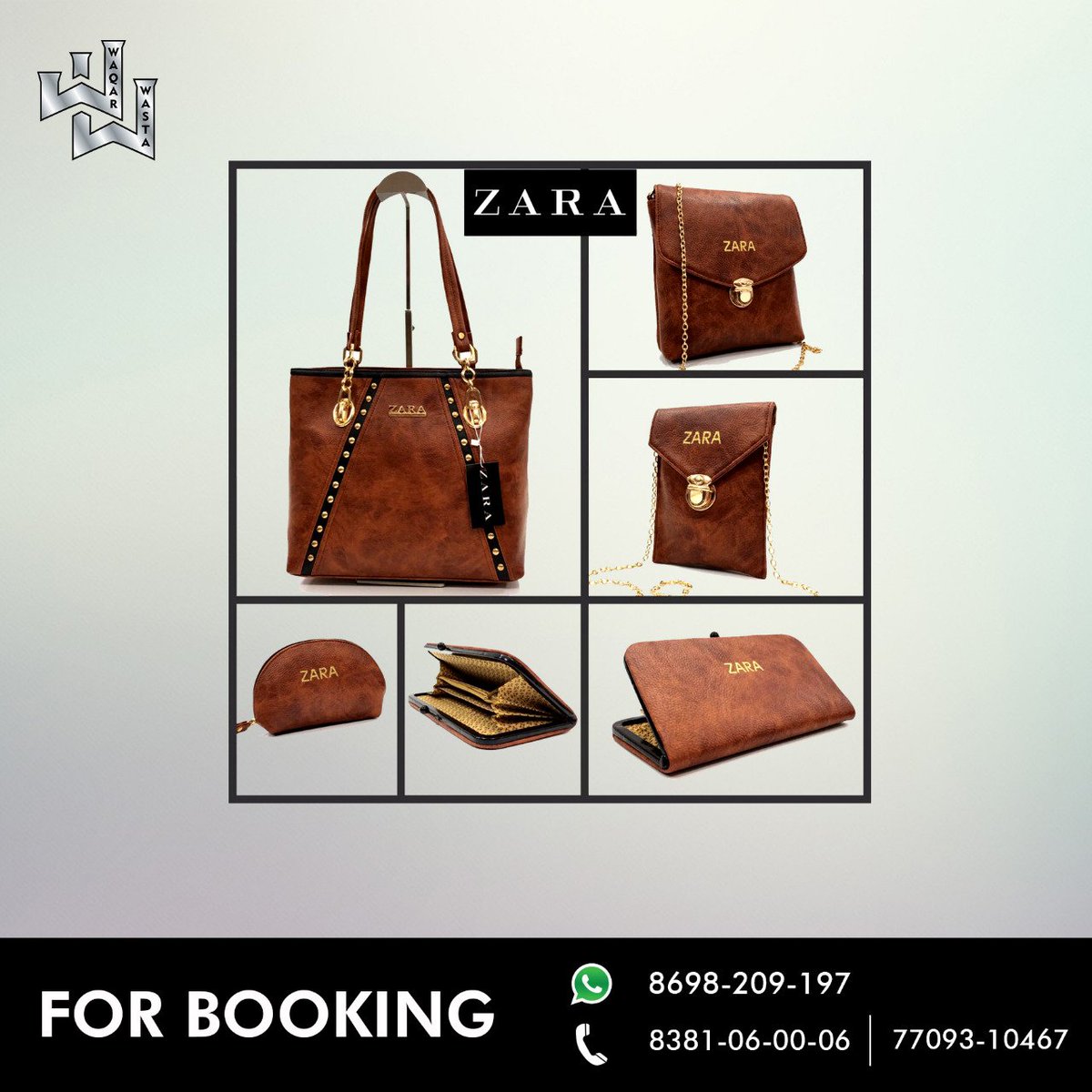 WackyBrandhub's tweet photo. Jaw dropping collection of Handbags
5 pc combo 
Also Shipping All over India
For Booking:
WhatsApp:  📱8698-209-197 📱
Calls: 📞8381-06-00-06 📞 
Calls: 📞77093-10467 
#WackyBrandHub #products #lifestyle #accessories #shop #stylingfun #fashionstyle #fashionstore #shopping https://t.co/QVDX37BkpO