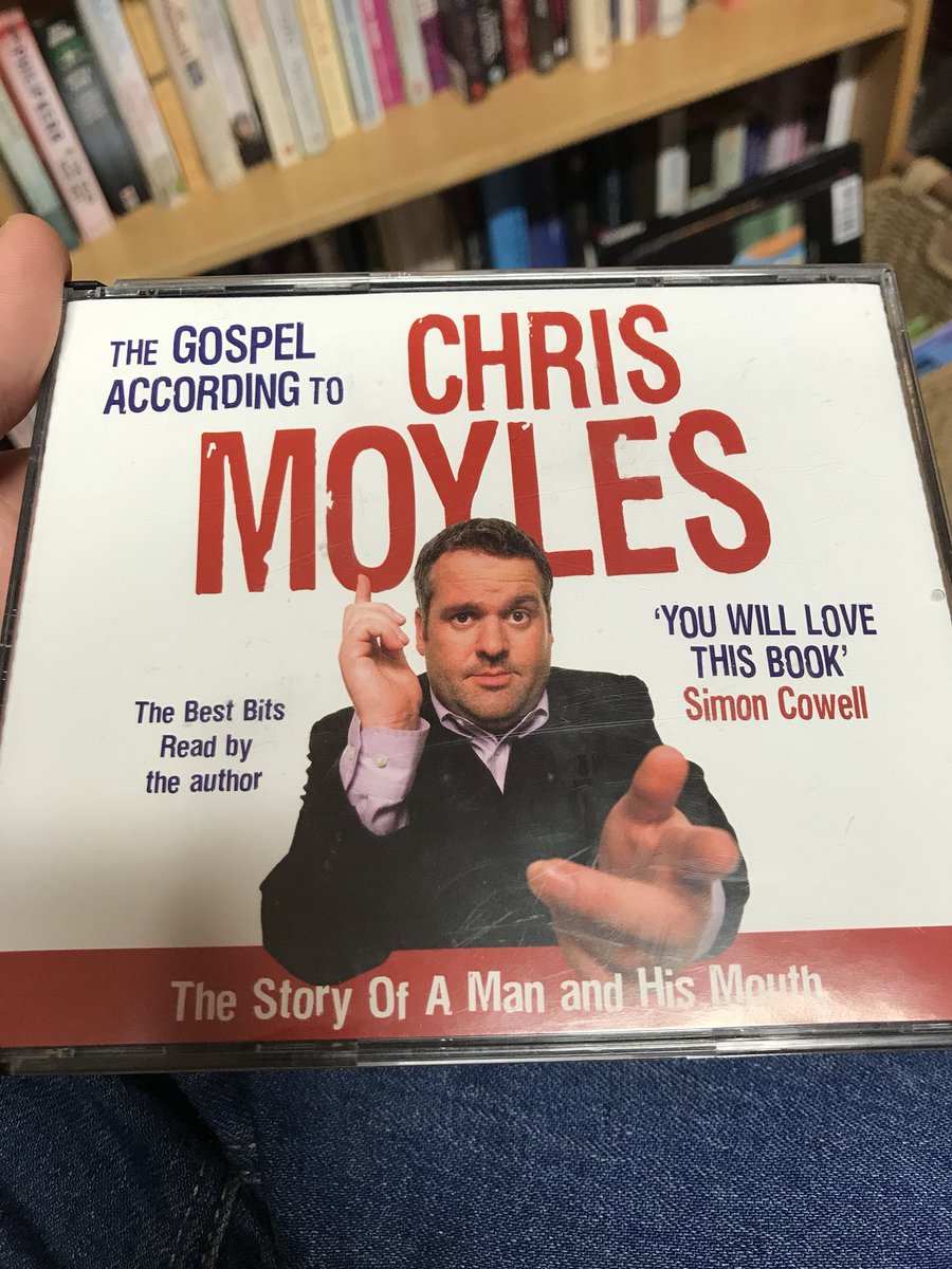 AlexAston88's tweet photo. @ChrisMoyles just found this in the local Church...50p. Blast from the past! I now have a reason to use my CD player in the car https://t.co/F9L0IuGMqL