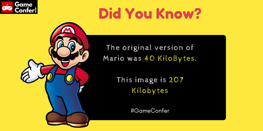 GameConfer's tweet photo. Progress.

For more awesome content and posts join https://t.co/JRntCuliJY  

#GameConferLaunch #Mario #SuperMario #mariobros #Luigi #princesspeach #Bowser #friyay #Trivia #Facts #Nintendo #NintendoSwitch @NintendoAmerica @atari https://t.co/XuZMXnz3GN