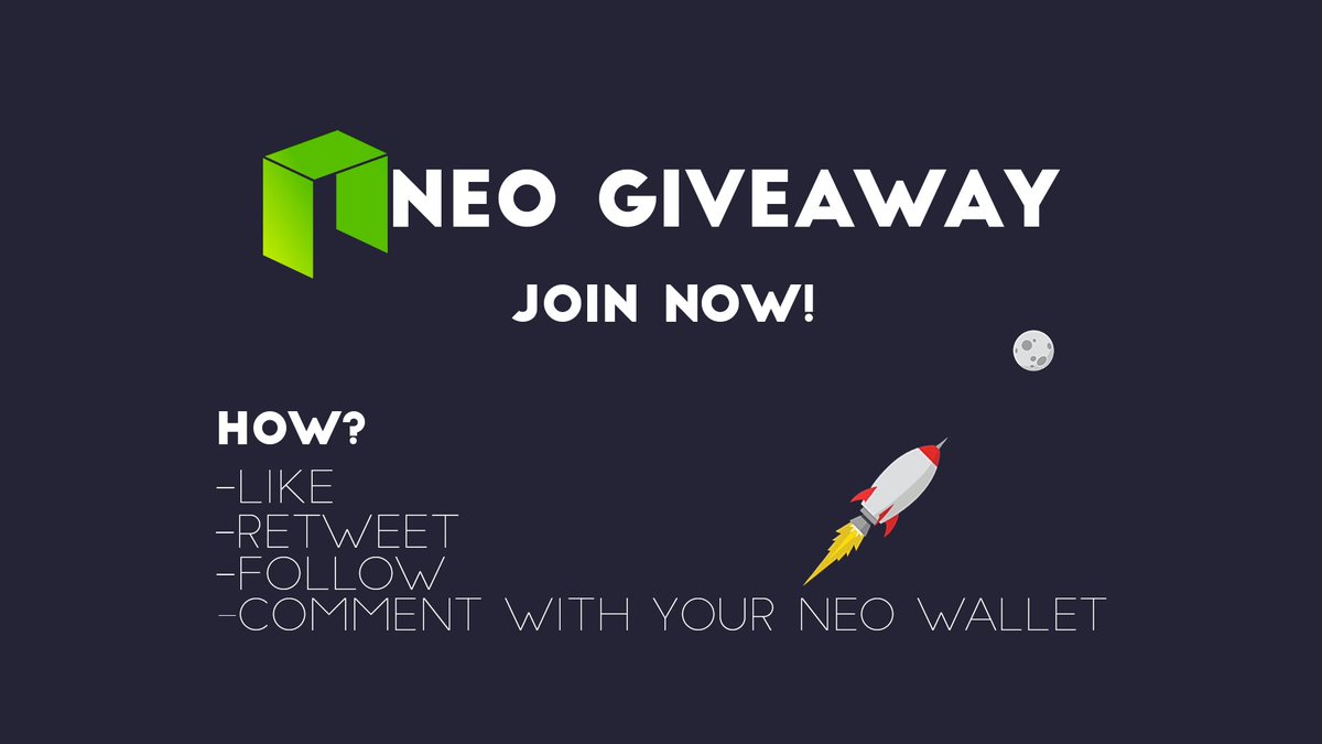 Giveaway_Crypto's tweet image. We are giving away 1 $NEO Coin ! Join the #giveaway! The winner will be PM'd the day after tomorrow at 1 PM GMT. Good Luck!

#NEO #Crypto #cryptocurrency  #coinbase #Binance #bittrex $btc #bitcoin #litecoin #ltc #ripple $xrp $dash