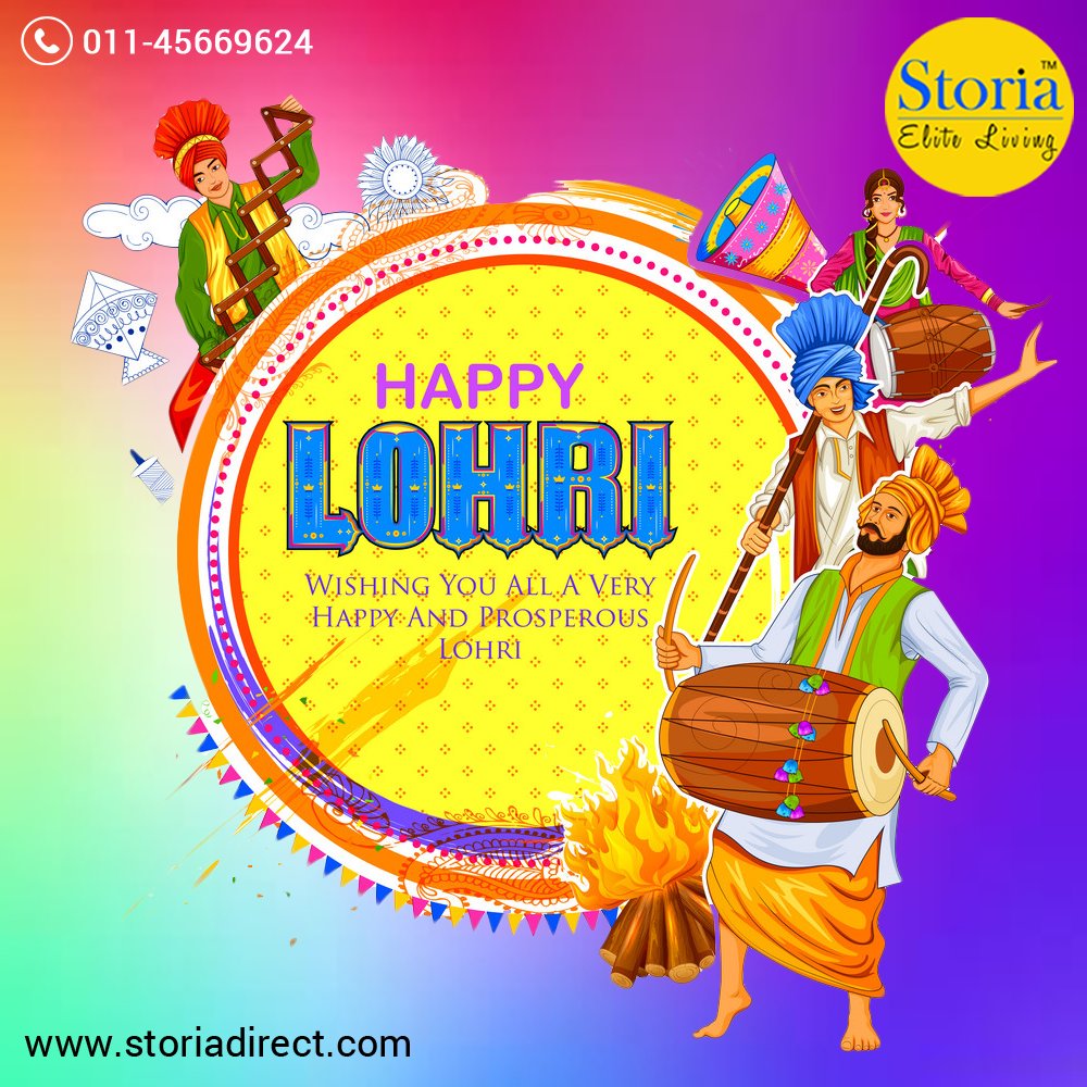 storiadirect's tweet photo. @storiadirect Wishes You #HappyLohri🔥&amp; #Makarsankranti2018!!😍 #LohriCelebrations 🎉🎊 #MakarsankrantiUtsav😊😊 https://t.co/f9lW9240fm