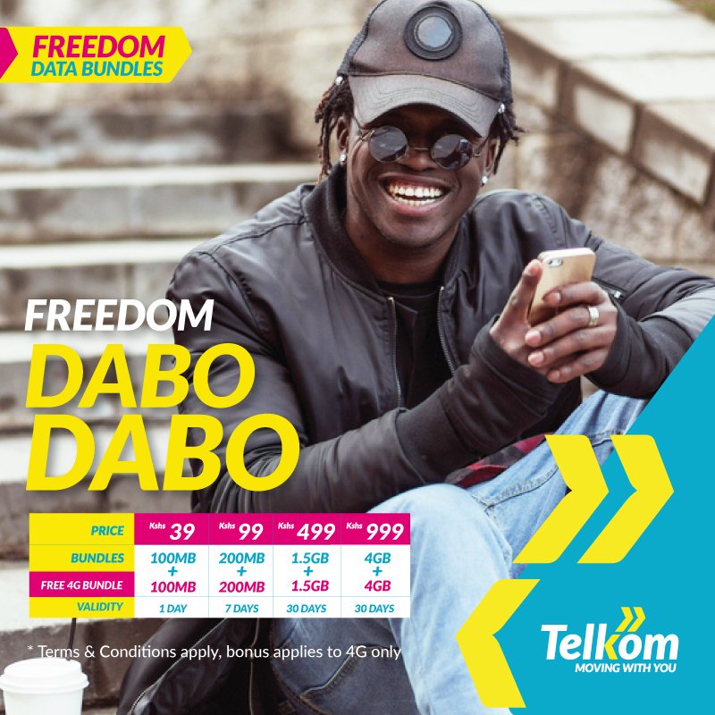 TelkomKenya's tweet photo. Issa real deal! Get double data with #FreedomBundles to make it through Njaanuary! You can thank us later! https://t.co/0Kza6aBpLM