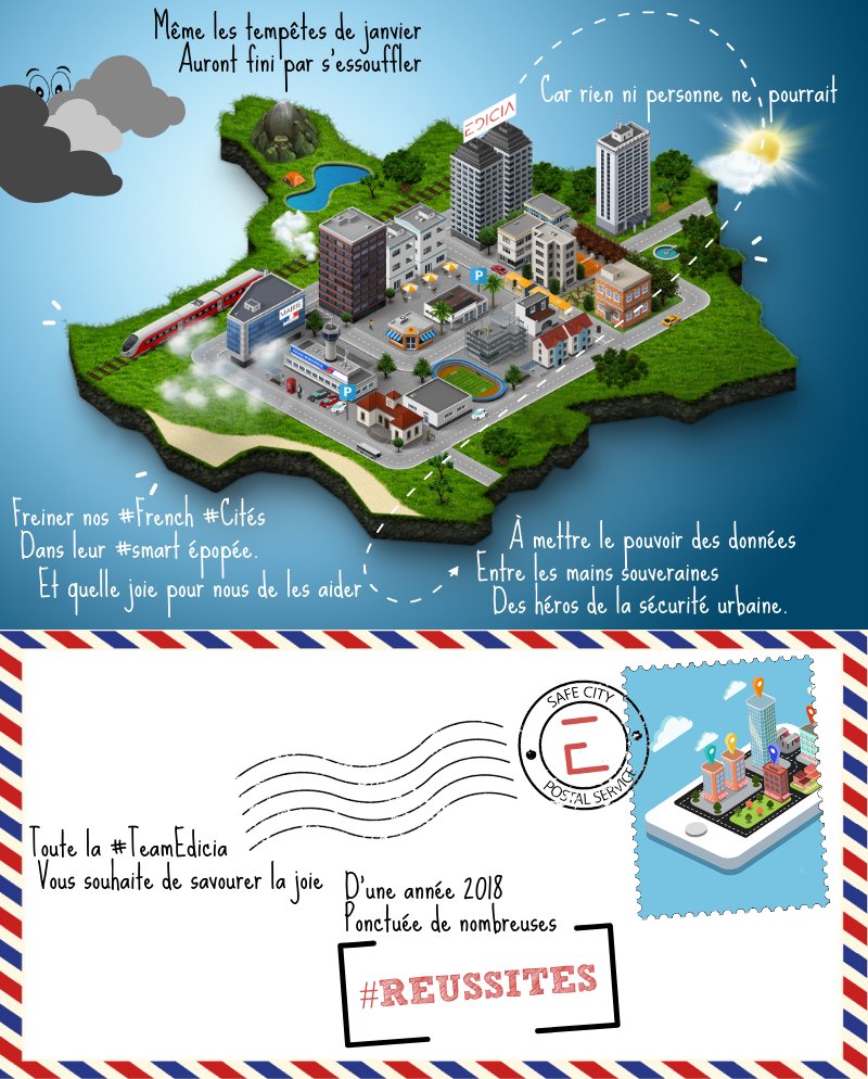EDICIAsecurity's tweet photo. La #Team #EDICIA vous souhaite une #BonneAnnee2018 ! https://t.co/3RFfpuo6lK