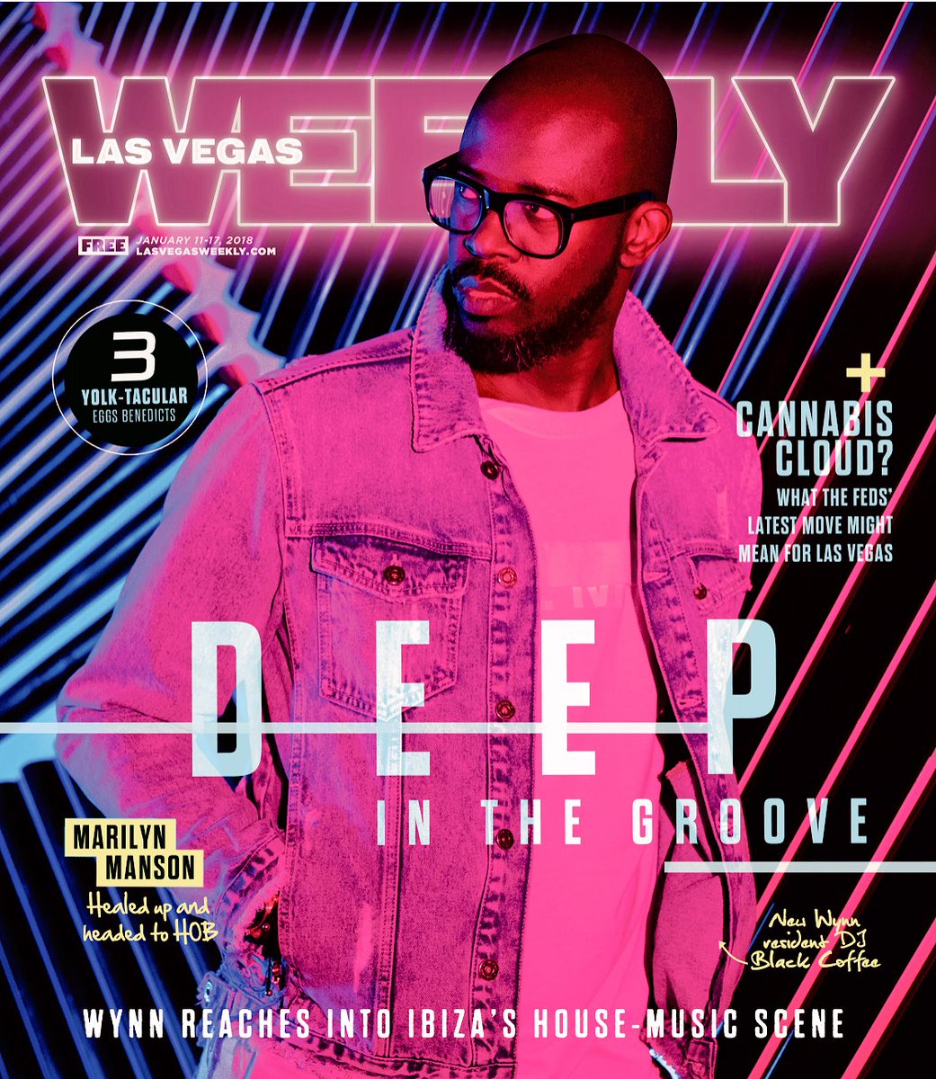 Mama your boy is on the Vegas Magazine Cover 🙏🏿🙏🏿🙏🏿🙏🏿🙏🏿
Pick up a copy  <a href="/lasvegasweekly/">Las Vegas Weekly</a> and read about the @wynnlasvegas residency.🇿🇦