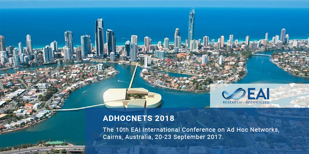 EAI_Social's tweet photo. ADHOCNETS authors have enjoyed over 100.000 downloads 😀
Embrace the opportunity to discuss future directions on all aspects of #adhocnetwork, #network, #smartgrid.
Learn more: https://t.co/iMlVv8zpNz
#AdHocNets2018 https://t.co/ddZoogaK0B
