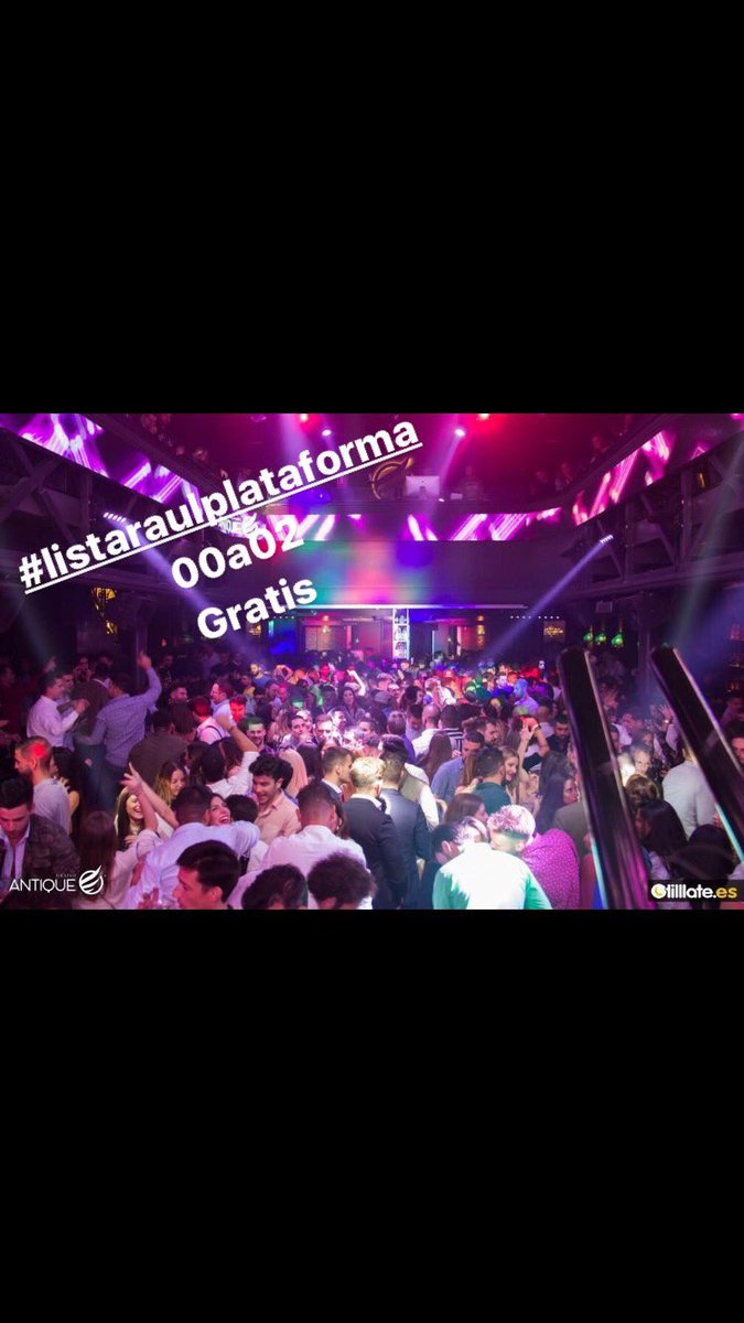 Raúl ANTIQUE (@rauulplataforma) on Twitter photo 