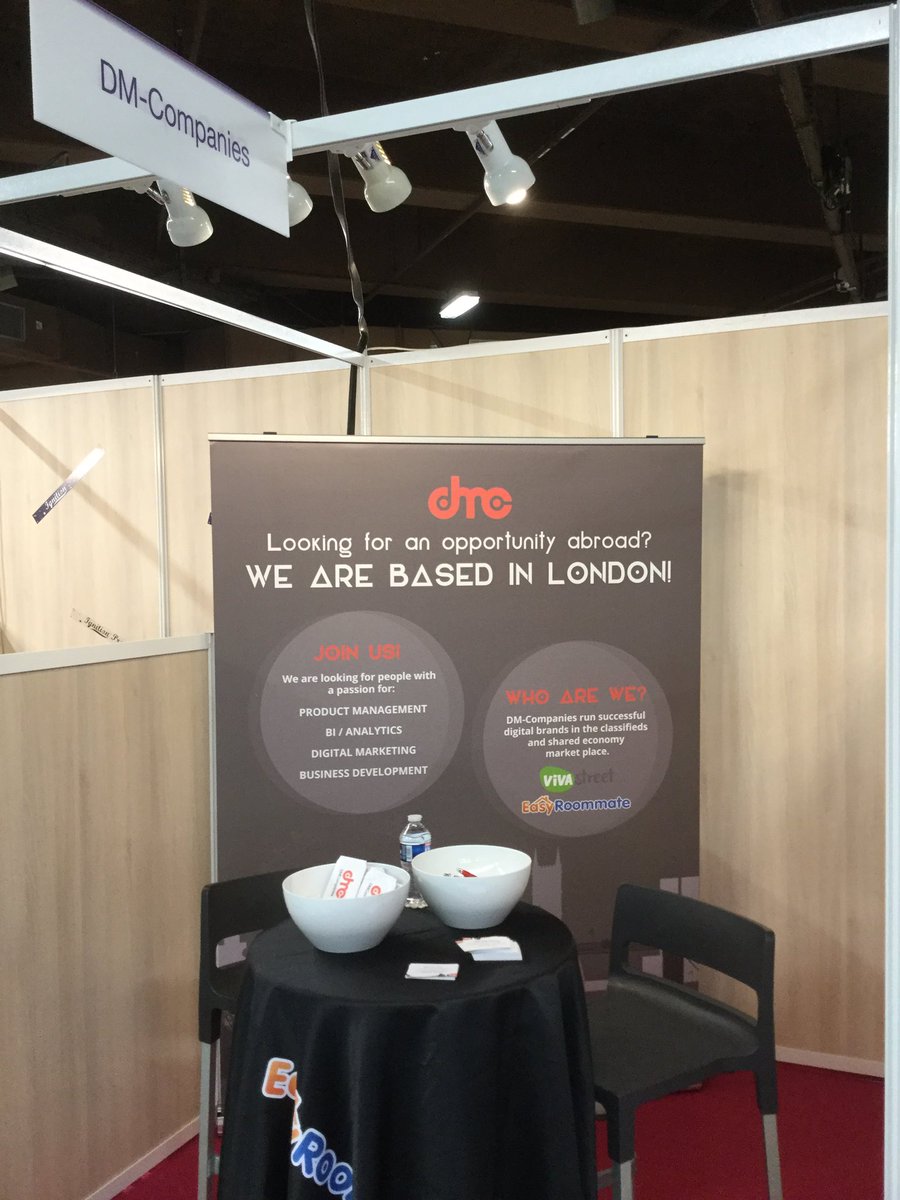 dm_companies's tweet photo. @EDHEC_BSchool #edhecforum2018 #GraduateJobs #London come and say hi #startupcorner https://t.co/cj164YevGc