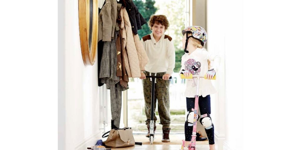 Bought the kids scooters for Christmas? Don't let them knock chunks out of the walls in your new extension, upgrade to our super strong &amp; more robust Gyproc Habito plasterboard.  Allowing you to live the way you want to in your own home. buff.ly/2x9Ea1J