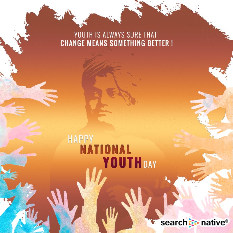 navilsn's tweet photo. Arise, awake and stop not till the goal is reached. Digital India enables youth to achieve their ambition and make them so liberated to make the world a better place for us. #SwamiVivekananda #NationalYouthDay #Searchnative https://t.co/9iHQzuPB6R