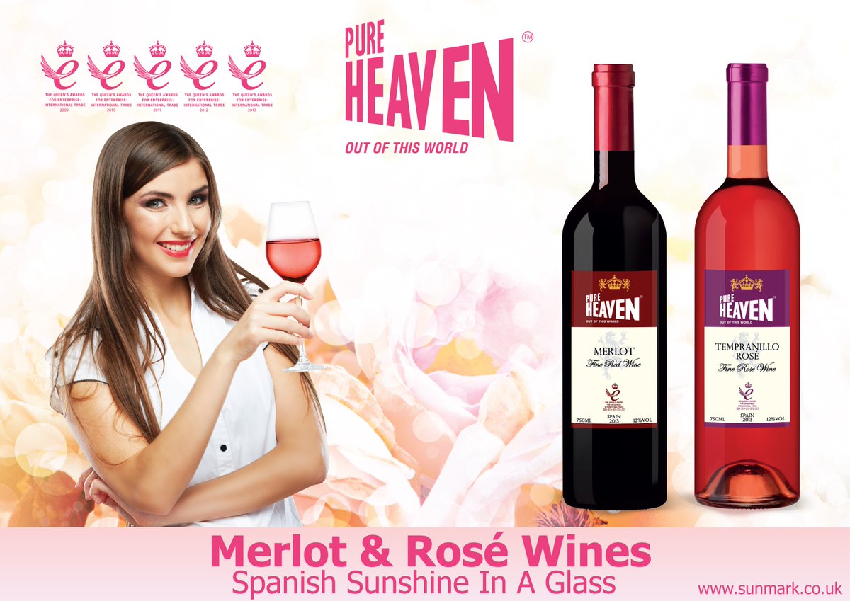 PureHeavendrink's tweet photo. Spanish Sunshine In A Glass 🍷 @ramiranger @sainsburys @Morrisons @palmerandharvey @Tesco @lidl @AldiUK #wines #FridayFeeling #Merlot #rosewine https://t.co/B9mD14SoRN
