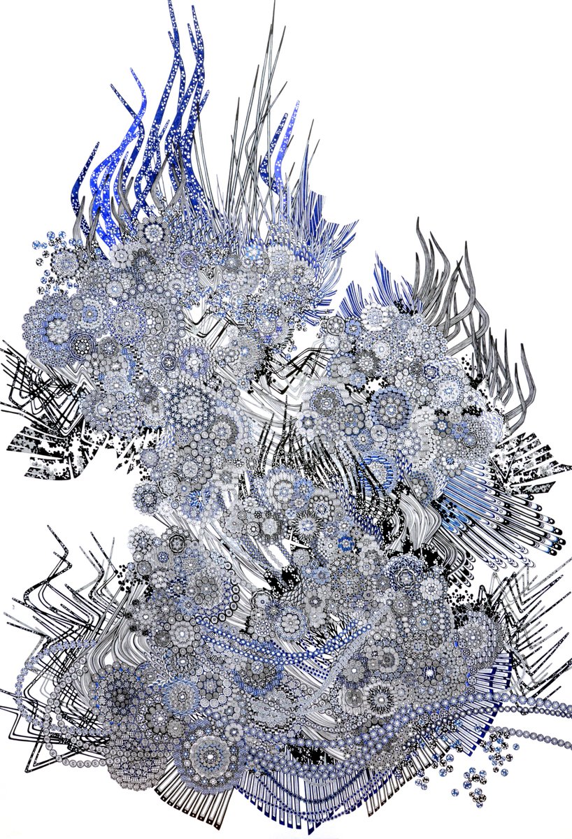 作者不詳　ペン画 イシイヨシト：Yoshito Ishii (@rotringer110) / X