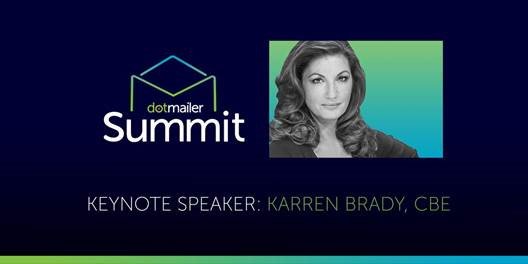 We're delighted to announce that apprentice star Karren Brady CBE will be joining us at the 2018 #dotmailersummit. 
Save 50% on tickets if you book before 19.01.2018. ow.ly/oMIr30hGBN2