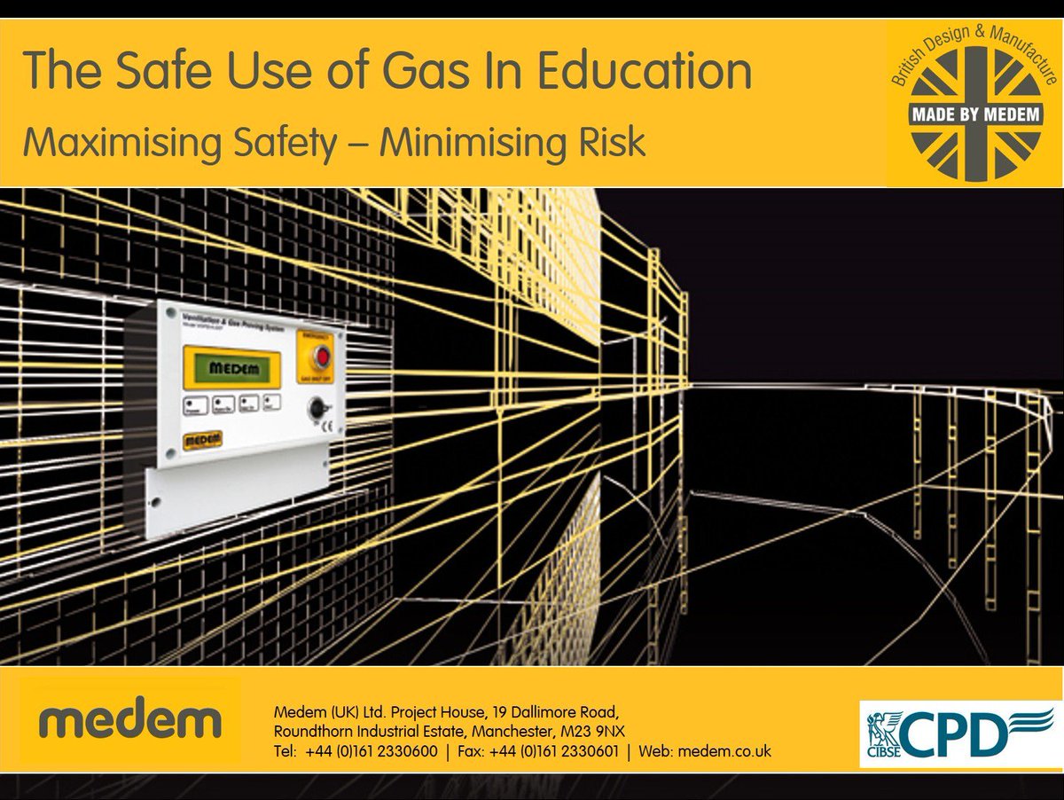 MedemUkLtd's tweet photo. Thanks to Environmental Building Solutions (EBS) LTD. for hosting our @cibse Safe Use of Gas in Education CPD yesterday.

Please get in touch if you would like to have us present a CPD at your work place. https://t.co/27CnpmBsRV