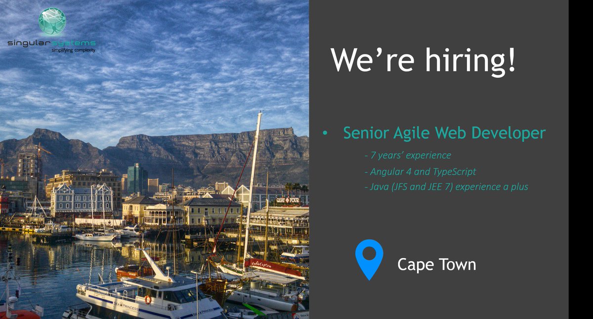 Looking for broader opportunity in a global software development company? Come and grow with us, apply here: linkedin.com/jobs/view/5121…