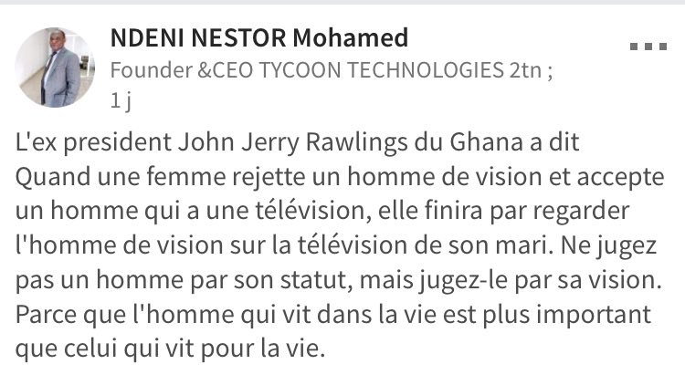 afritem's tweet photo. Avoir ou savoir reconnaître la vision, chez une personne ou dans un projet, est critique.
#afritem #Ghana #237 https://t.co/jI9m5KnPks