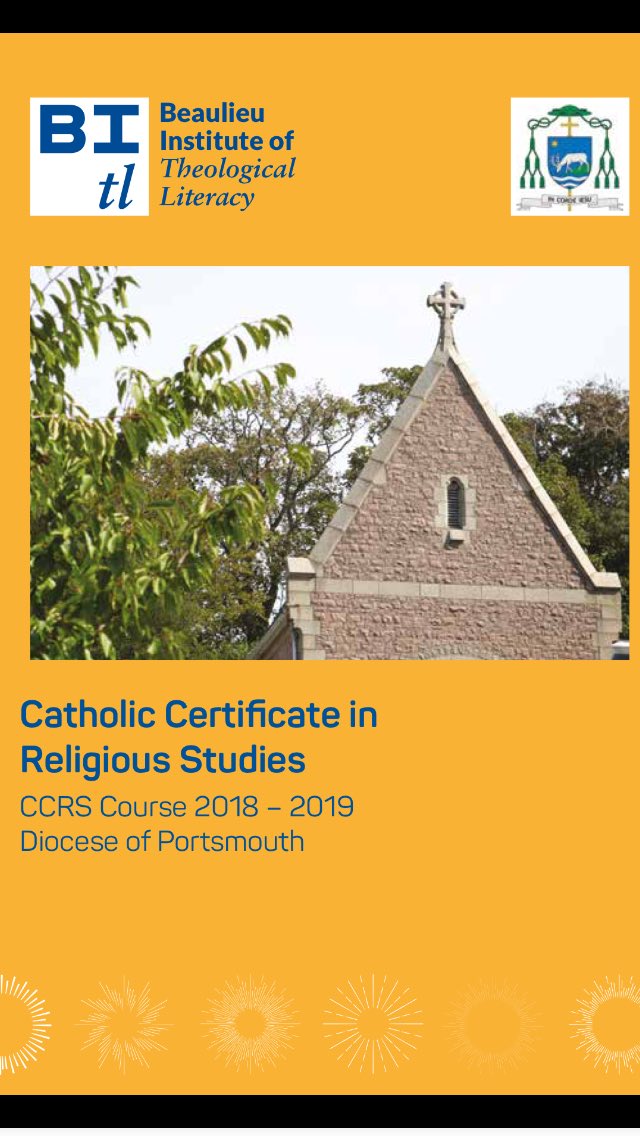 BeauFoundation's tweet photo. Delighted to be launching our Catholic Certificate in Religious Studies course via BITL in March. Great for anyone interested in the bigger issues in life &amp; essential for teachers applying for senior management  positions in Catholic schools. Email rowanp@bitl.org.je for details. https://t.co/LmiieRjblq