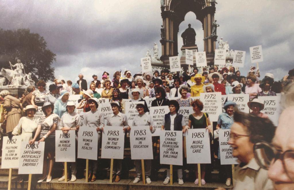 WomensInstitute's tweet photo. 2018 marks 100 years since women first got the vote, as well as 100 years since the earliest WI resolution. Find out how you can mark this special year by downloading our toolkit from My WI: https://t.co/b3QtqTlq0j https://t.co/ucmv3u24ey