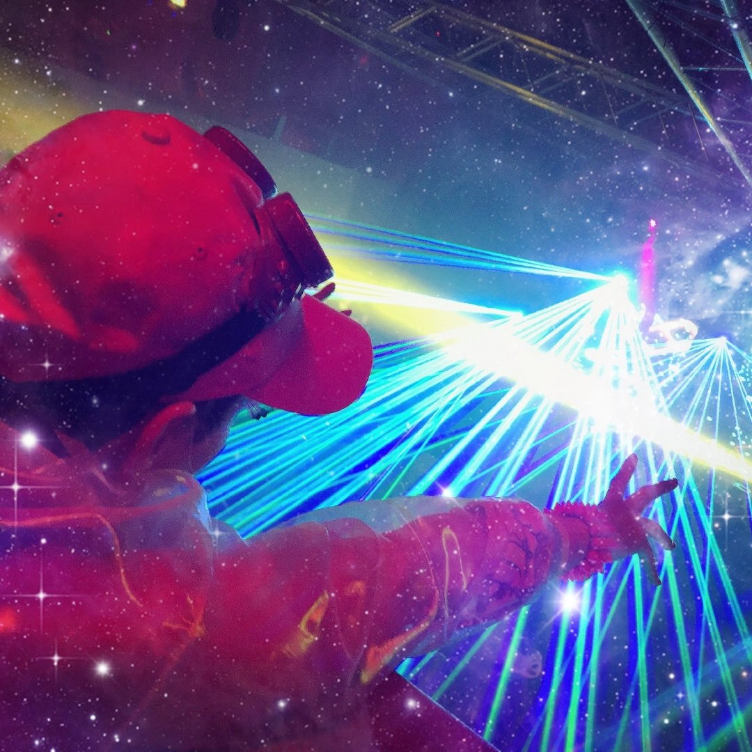 SaintLuziver's tweet photo. Reach for the lasers~ <3
Love this photo @evilbaldgenius took of me at the #ONEBIGNYE rave.
I had an amazing time!
#rave #ravegirl #reachforthelasers #partyhard #party #lasers https://t.co/Q0SfP5Y1x9