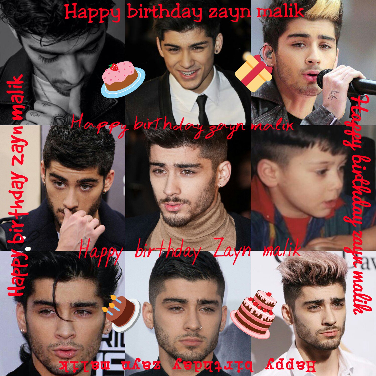 Happy birthday I love you zayn malik   