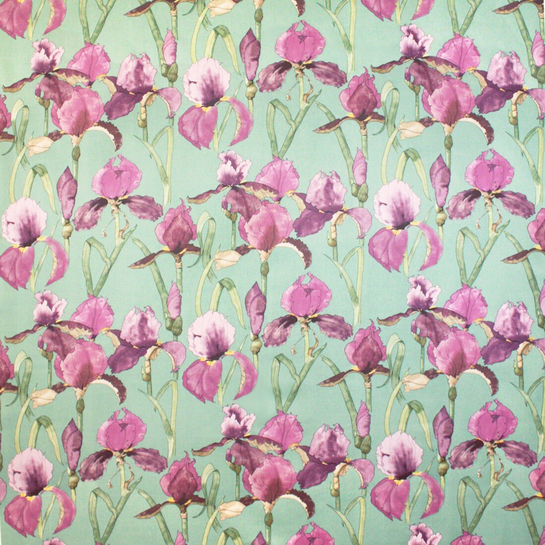 FLORAL FRIDAY! Brighten up your home with IANTHE 04 *purple heart* and bring floral fabrics into your interior scheme #colourmyhome #contemporarydecor #makehomeours #howyouhome