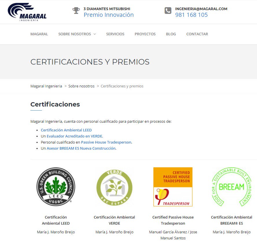 Conoces los servicios de Consultoría en Certificaciones Ambientales de <a href="/MagaralIng/">MAGARAL INGENIERÍA</a>? bit.ly/2CTyVH0 #LEEDNC, #LEEDforHomes, #BREEAMES, #CERTIFICACIONVERDE Pregúntanos y te asesoraremos sobre la mejor solución para tu proyecto 👍🌲